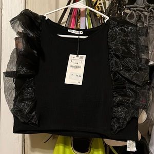 (NWT - Zara Cropped Top)